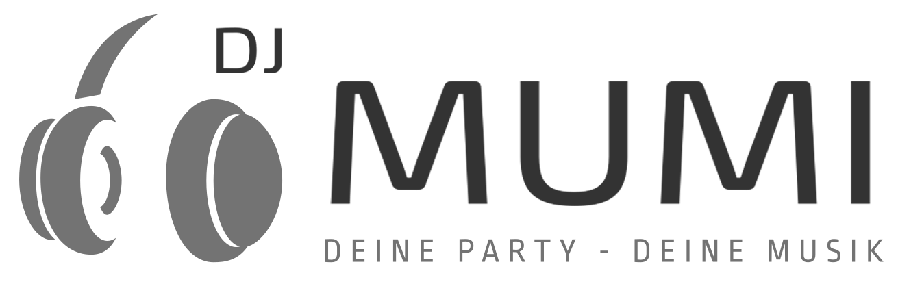 DJ MUMI Logo, dunkle Version